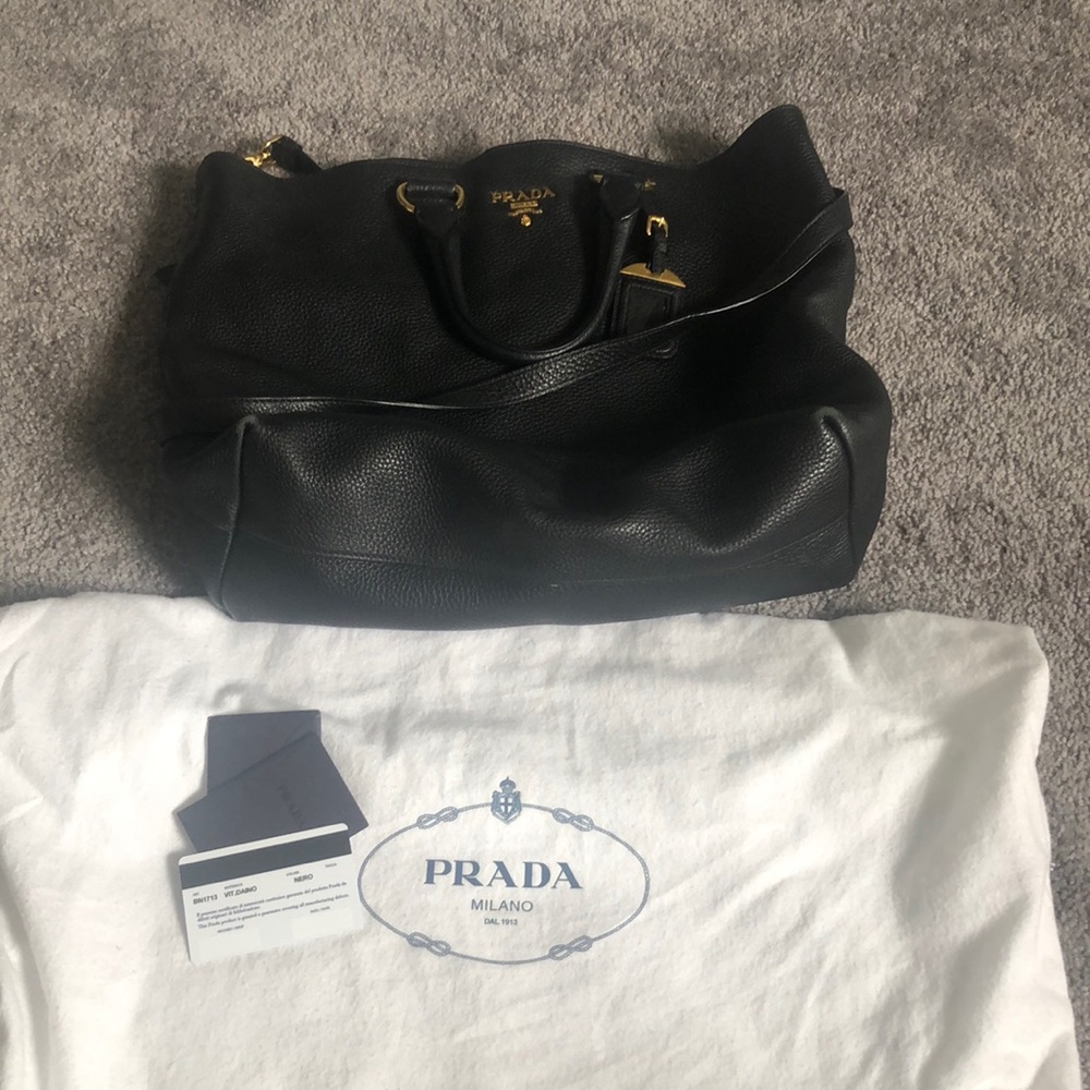 Authentic Prada tote